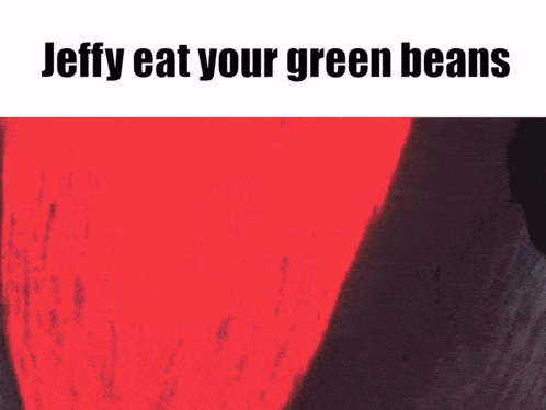Cartoon Character Jeffy Eat Your Green Beans