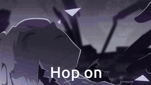 Cartoon Character Laying On Ground Hop On GIF