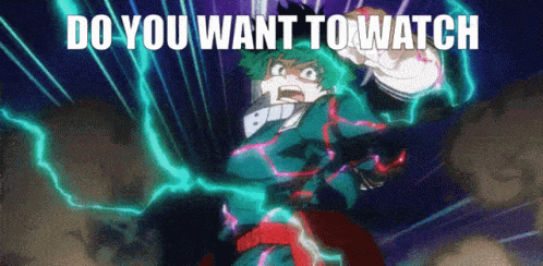Cartoon Character Lightning Bolt Do You Want to Watch