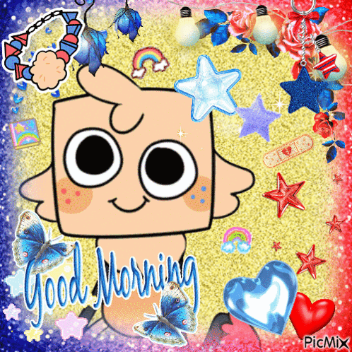 Cartoon Character Making Funny Face