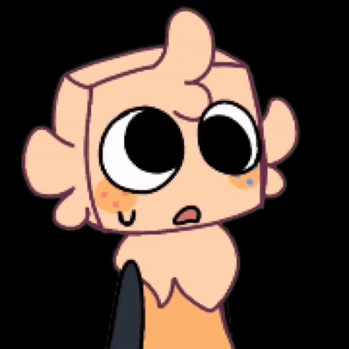 Cartoon Character Making Funny Face
