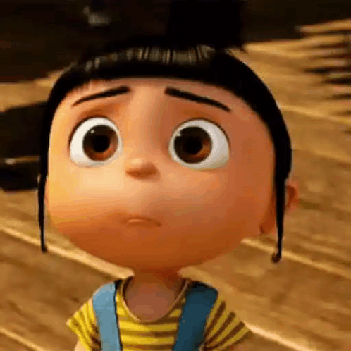 Cartoon Character Making Sad Face
