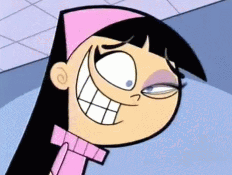 Cartoon Character Making Silly Face