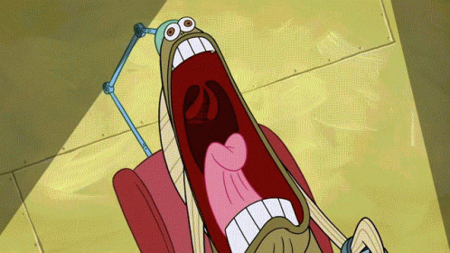 Cartoon Character Mouth Open Tongue Out