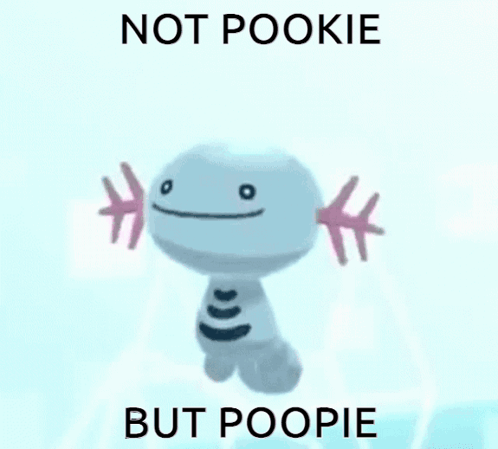 Cartoon Character Not Pookie But Poopie