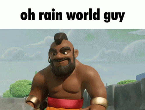 Cartoon Character Oh Rain World Guy GIF