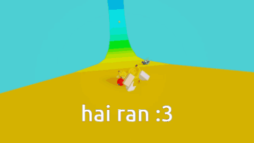 Cartoon Character on Green Hill Hai Ran : 3