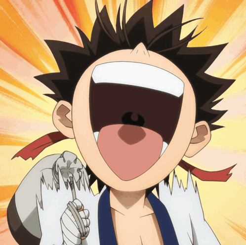 Cartoon Character Open Mouth