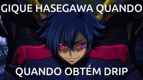 Cartoon Character Red Eyes Gique Hasegawa Quando Quando Obtem Drip