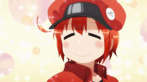 Cartoon Character Red Hair Red Hat Saying NC GIF