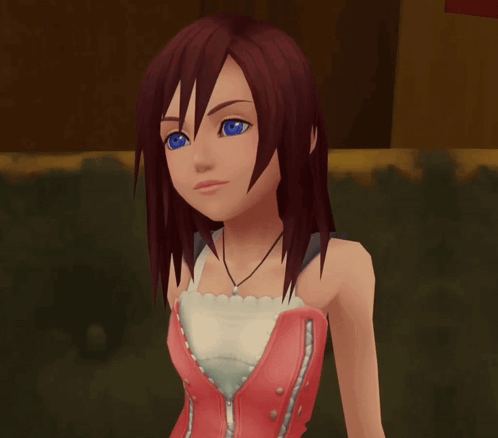 Cartoon Character Red Hair White Top GIF