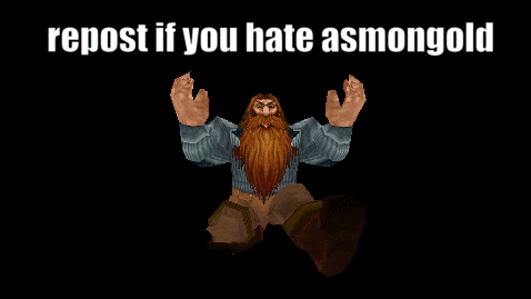 Cartoon Character Repost If You Hate Asmongold