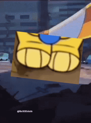 Cartoon Character's Face
