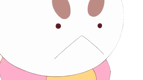 Cartoon Character Sad Face