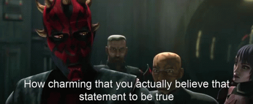 Cartoon Character Saying Believe That GIF