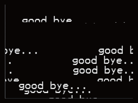 Cartoon Character Saying Bye Bye