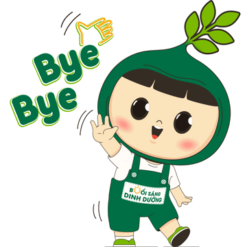 Cartoon Character Saying Bye Bye