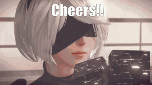 Cartoon Character Saying Cheers