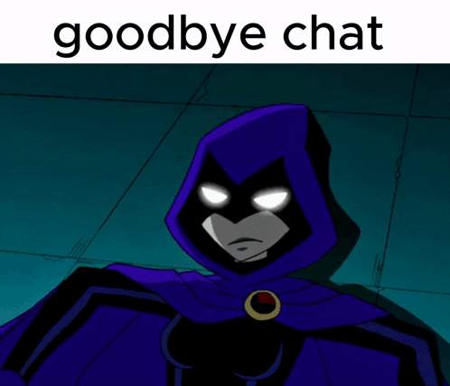 Cartoon Character Saying Goodbye Chat GIF