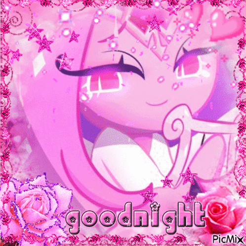 Cartoon Character Saying Goodnight