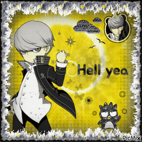Cartoon Character Saying Hell Yea GIF