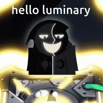 Cartoon Character Saying Hello Luminary GIF
