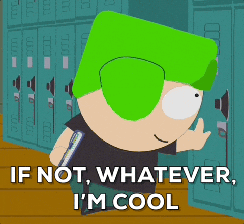 Cartoon Character Saying I M Cool