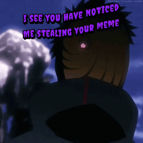Cartoon Character Saying I See You Notice Meme