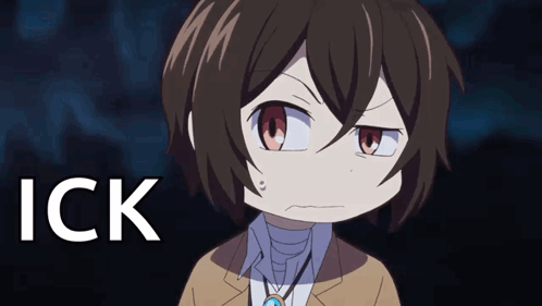 Cartoon Character Saying Ick GIF