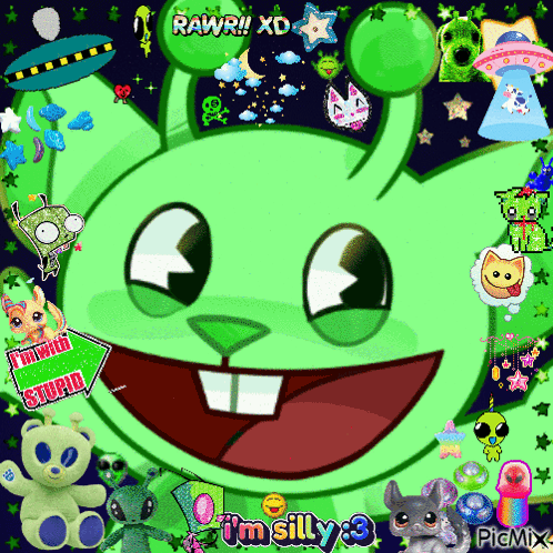 Cartoon Character Saying Im Silly