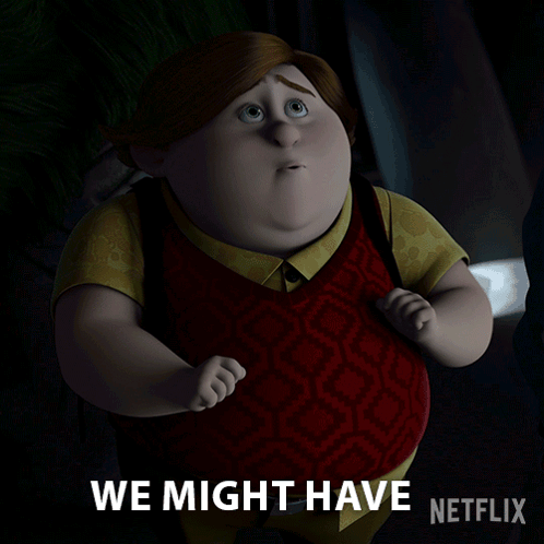 Cartoon Character Saying Lost It