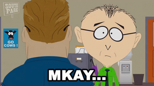 Cartoon Character Saying Mkay GIF