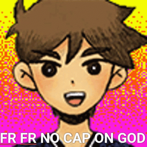 Cartoon Character Saying No Cap On God