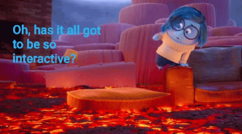 Cartoon Character Saying Oh Has It All Got To Be So Interactive GIF