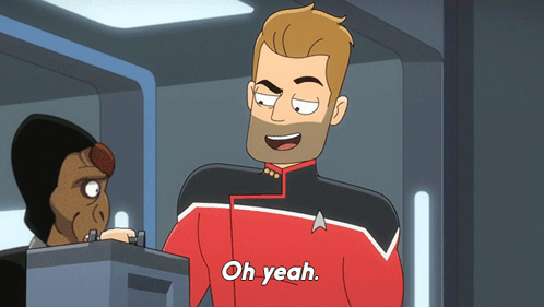 Cartoon Character Saying Oh Yeah GIF