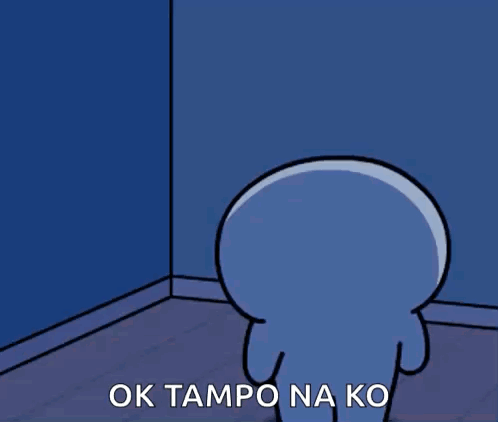 Cartoon Character Saying Ok Tampo Na Ko
