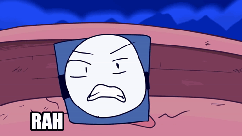 Cartoon Character Saying Rah