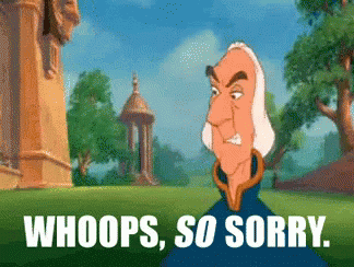 Cartoon Character Saying Sorry GIF