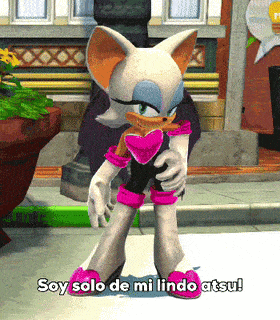 Cartoon Character Saying Soy Solo De Mi Lindo Atsu GIF