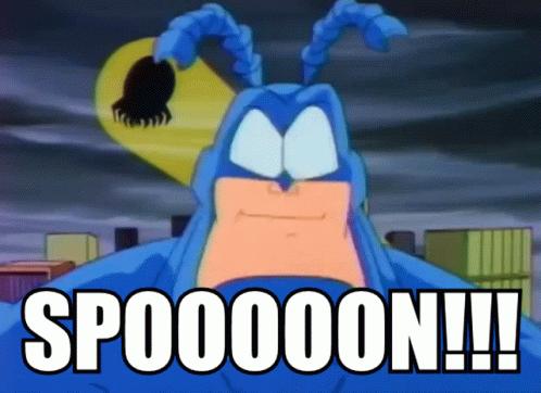 Cartoon Character Saying Spooooon