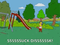 Cartoon Character Saying Ssssssuck Disssssk!