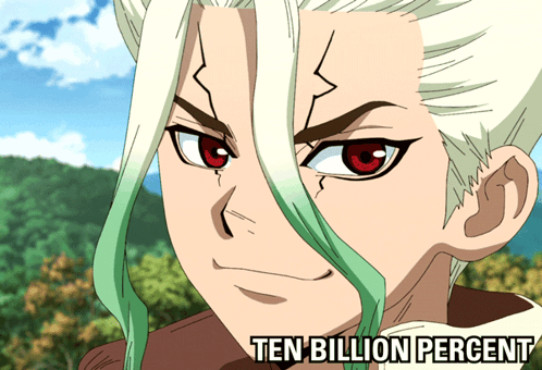 Cartoon Character Saying Ten Billion Percent GIF