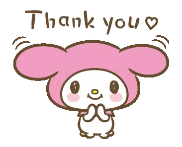 Cartoon Character Saying Thank You