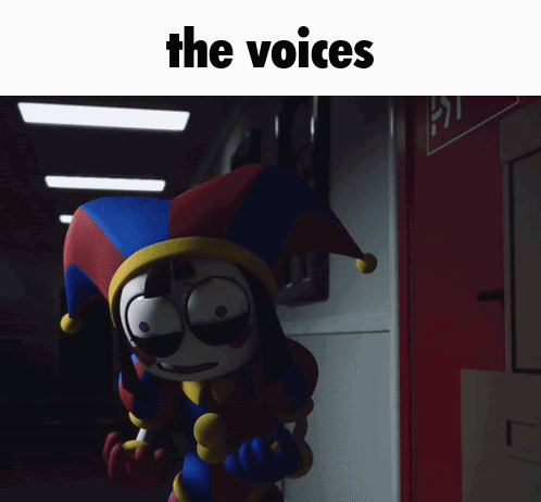 Cartoon Character Saying The Voices