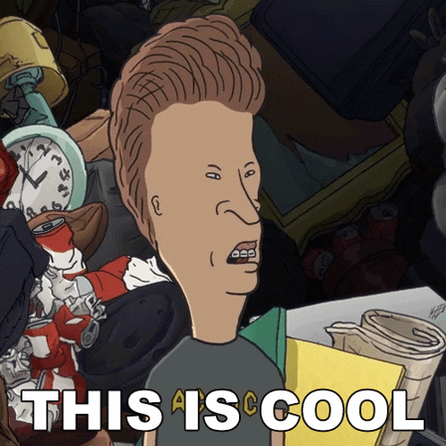 Cartoon Character Saying This Is Cool