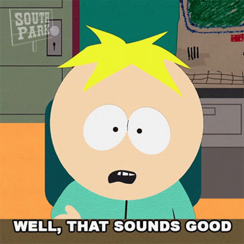 Cartoon Character Saying Well That Sounds Good
