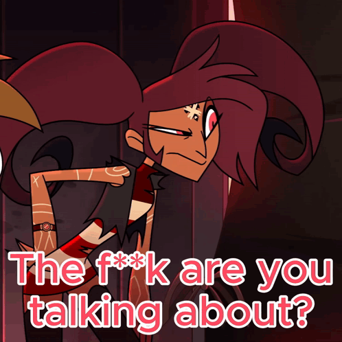 Cartoon Character Saying What Are You Talking About
