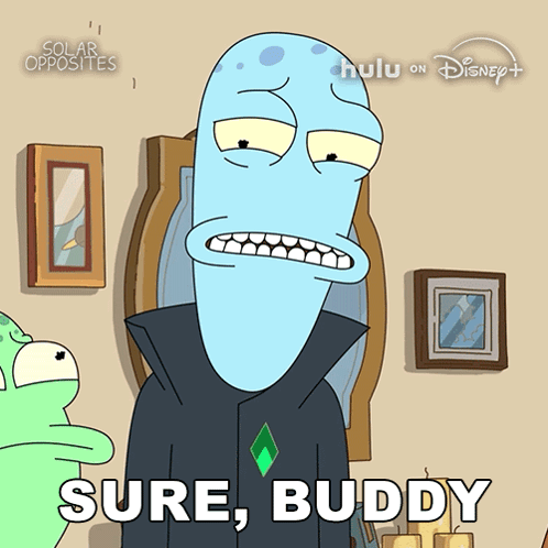 Cartoon Character Saying Whatever You Want