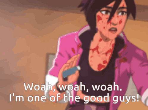 Cartoon Character Saying Woah Woah Woah
