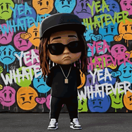 Cartoon Character Saying Yea Whatever GIF